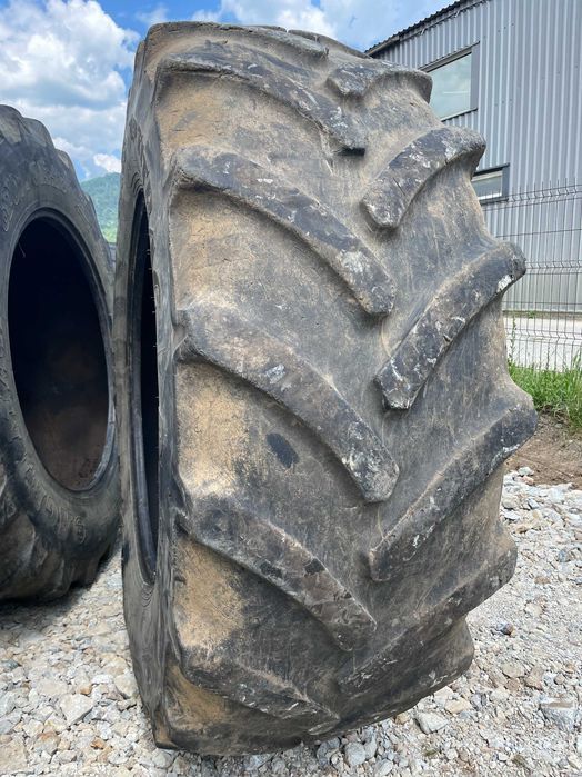 Goodyear 580/70r38 anvelope de tractor second hand john deere