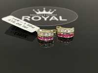 Bijuteria Royal CB : Cercei aur 14k 1,50 grame 1 cm