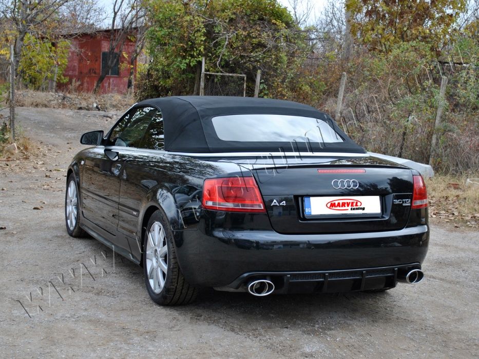 Тунинг спойлери за Audi A4 B7/ Ауди А4 Б7 Кабрио / Kabrio