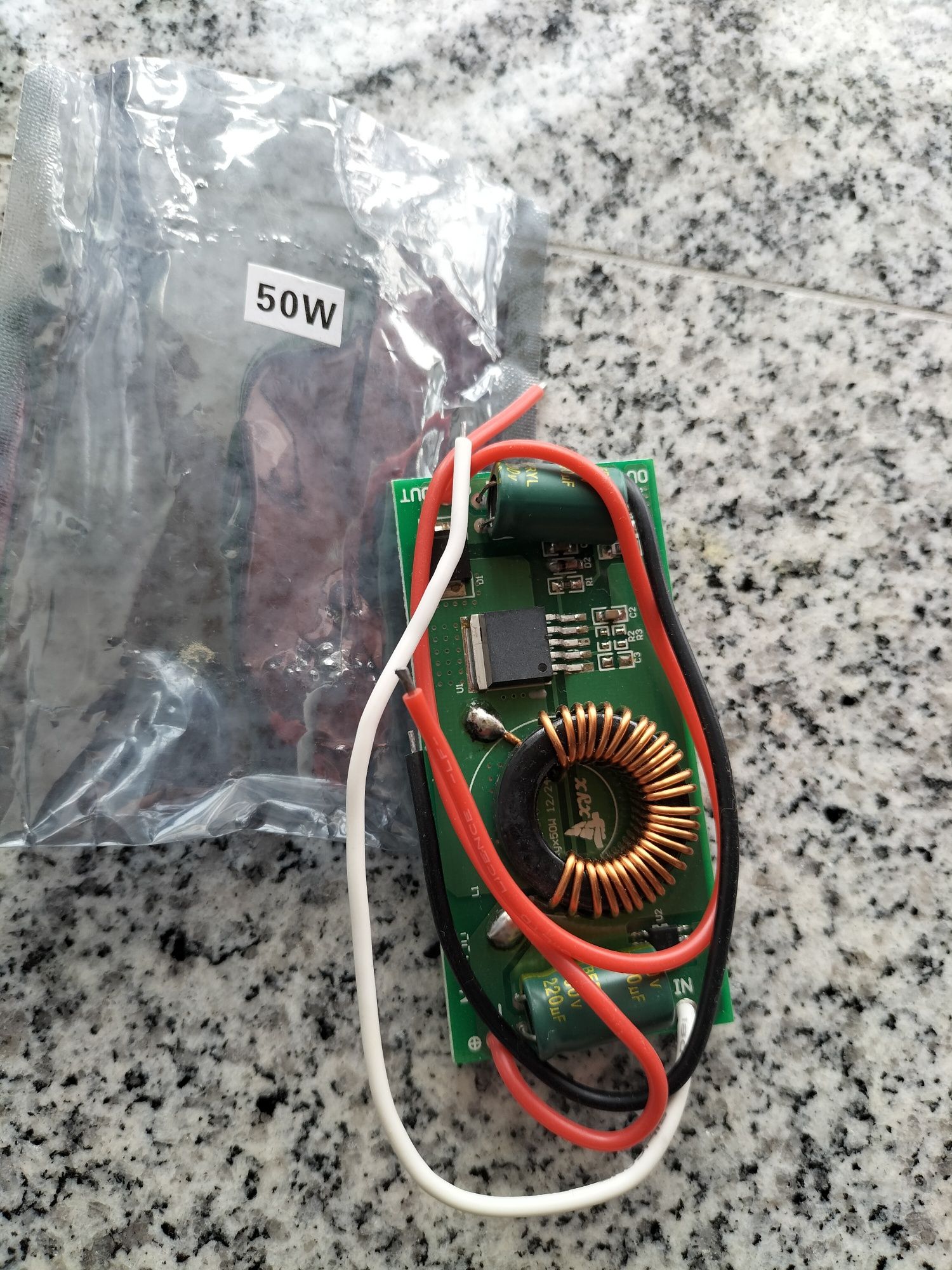 Led. 1w.radiator driver led.