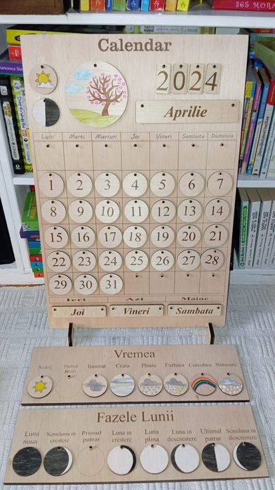 Calendarul Naturii Montessori Waldorf - set complet
