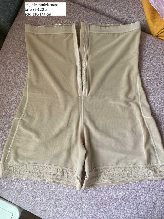 Body shaper lenjerie modelatoare femei talie si solduri marime XL-XXL