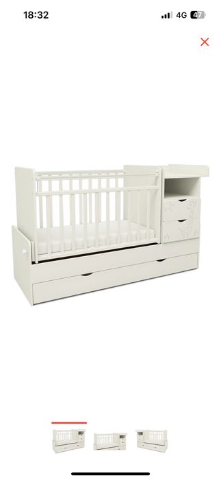 Продам манеж - трансформер с пеленальным столиком.