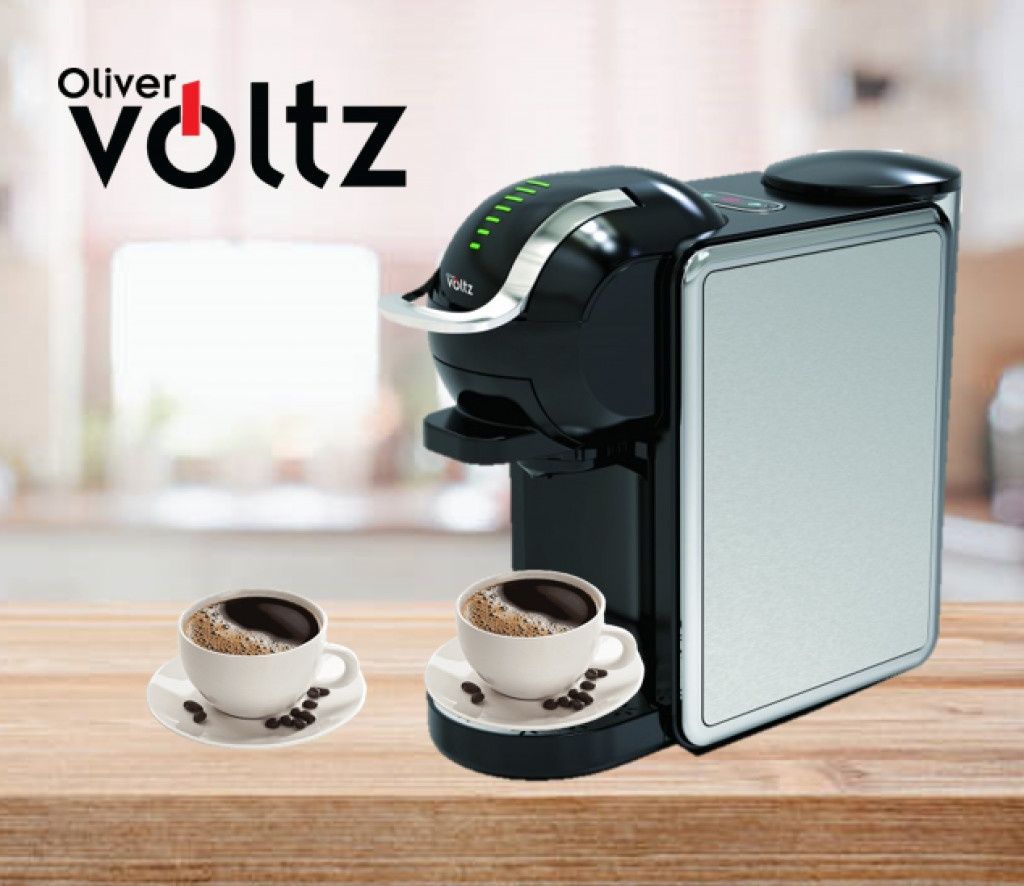Кафемашина 8 в 1 Voltz OV51171K8R,1450W,19 бара,резервоар 0.8л.,5 адап