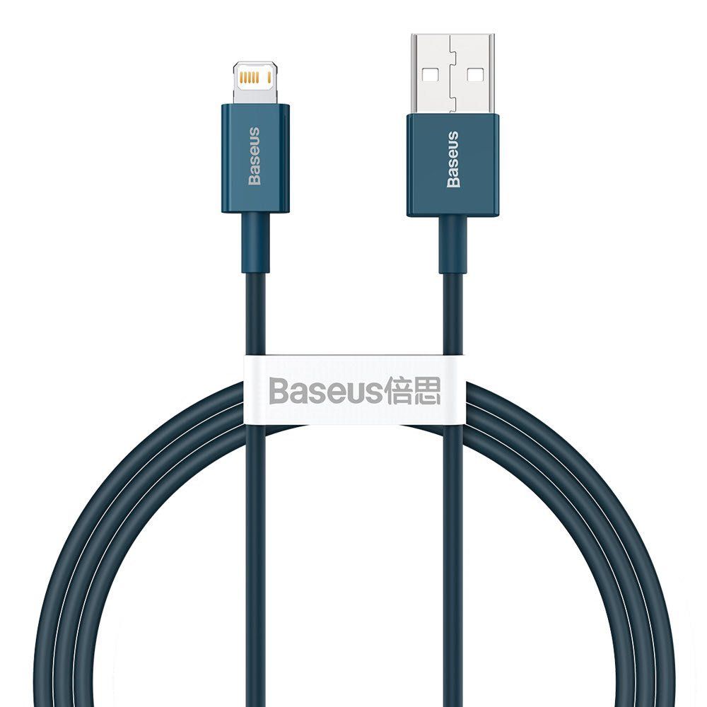 Кабел Baseus Superior Series CableUSB-lightning 2.4A 1m blue/red/white