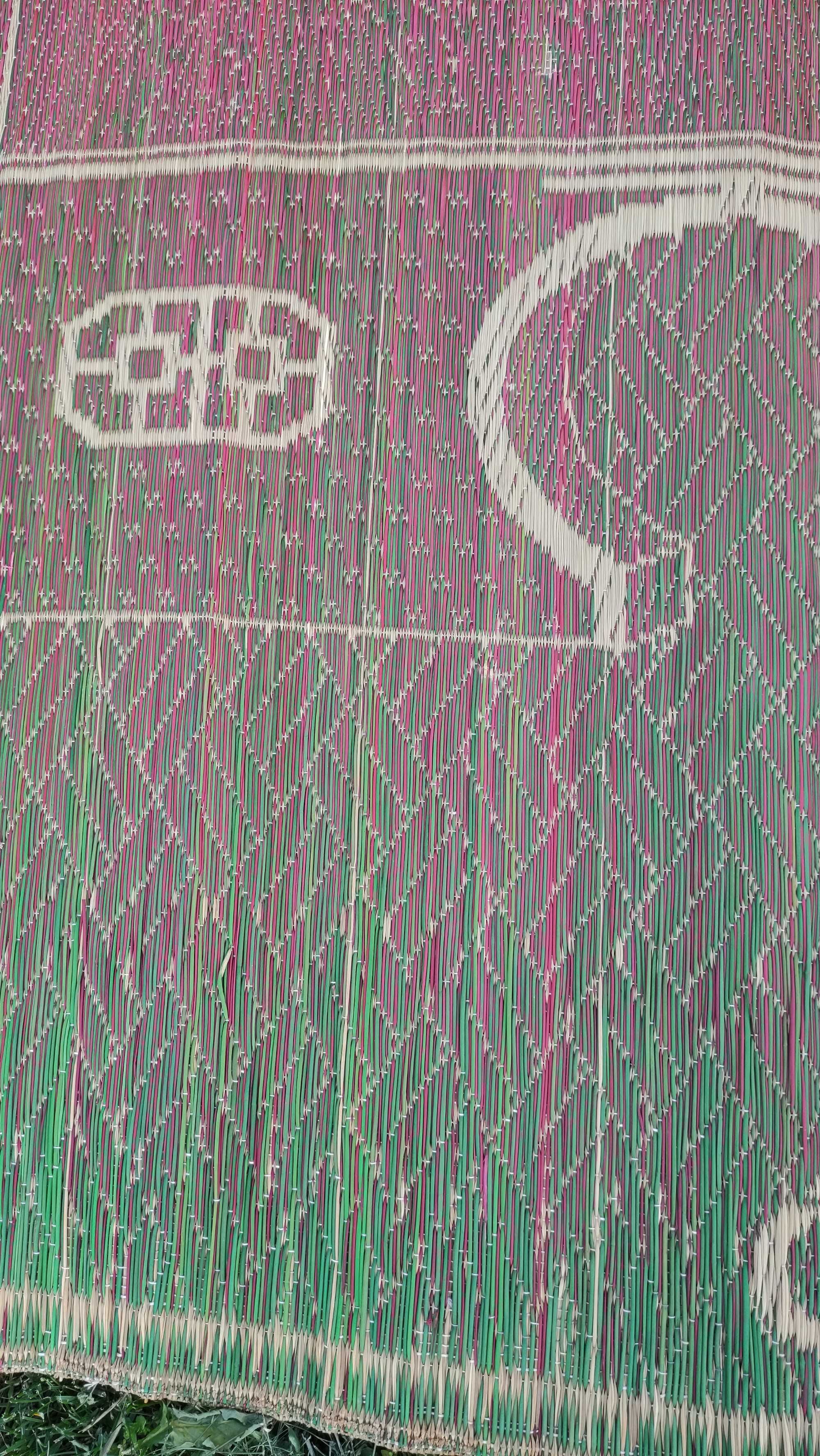 Две тръстикови рогозки/килимчета