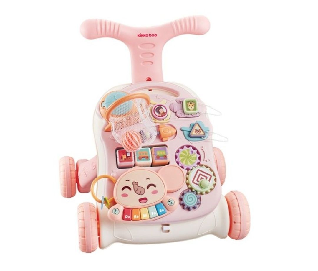 уокър Проходилка 2в1 Play&Grow KIKKABOO - Pink