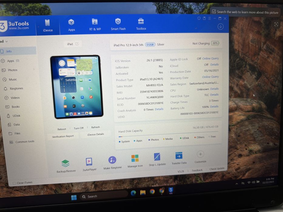 Cititi anuntul! Apple ipad pro 12.9 gen 5 512gb wifi noua 3 cicluri