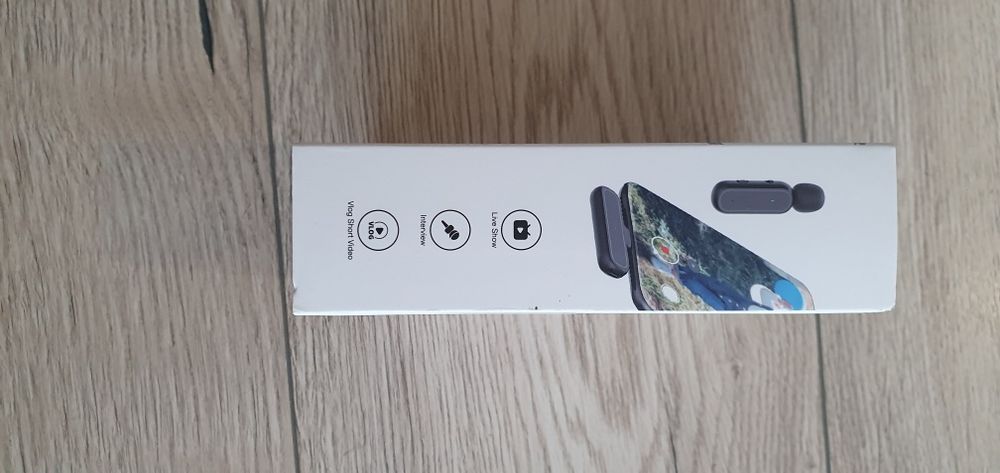 Set 2 microfoane tip lavaliera wireless pentru iPhone, 3 moduri limita