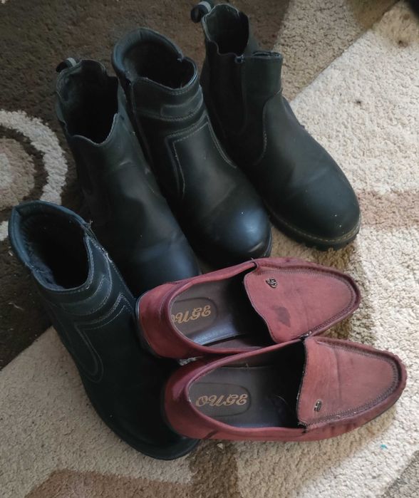 Perechi încălțăminte ghete de iarna mocasini bărbați