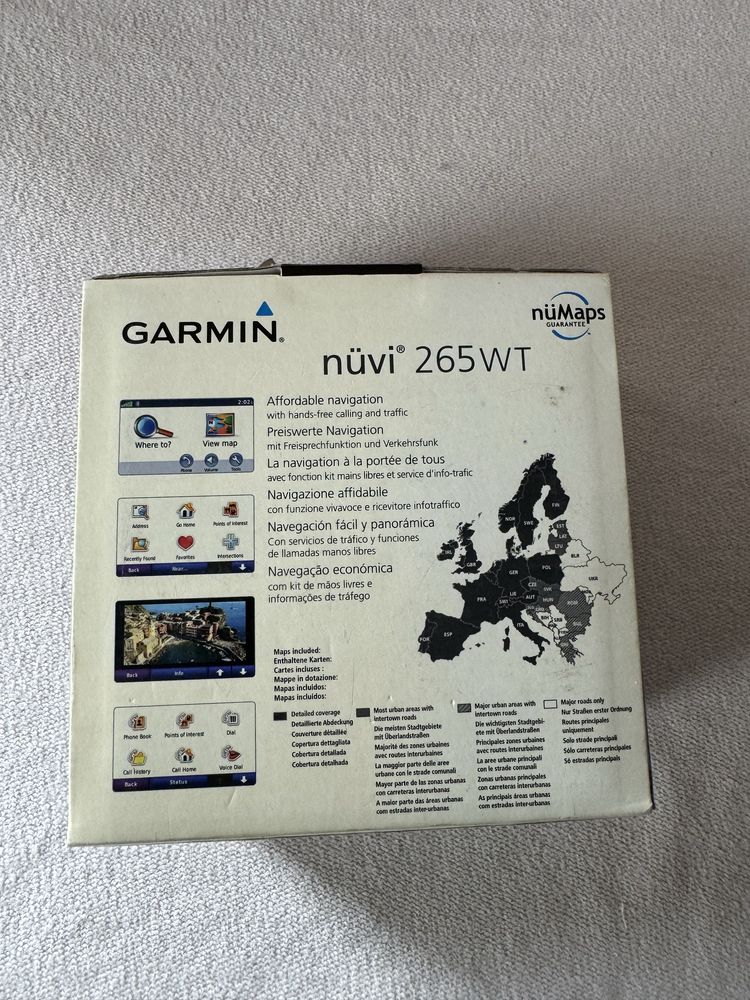Навигация Garmin nuvi 250wt