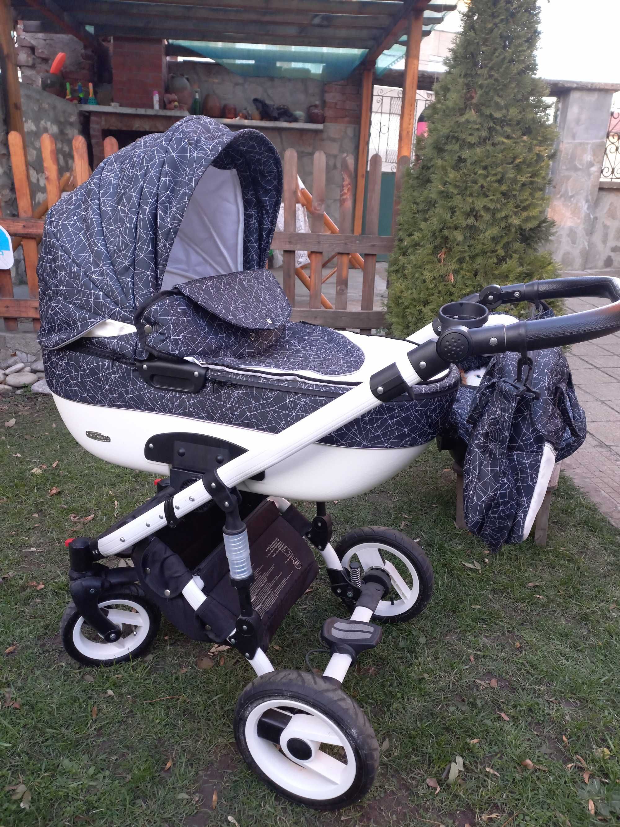 Комбинирана бебешка количка Adbor Zarra New 3