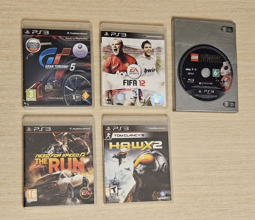 Диски с играми для PlayStation 3