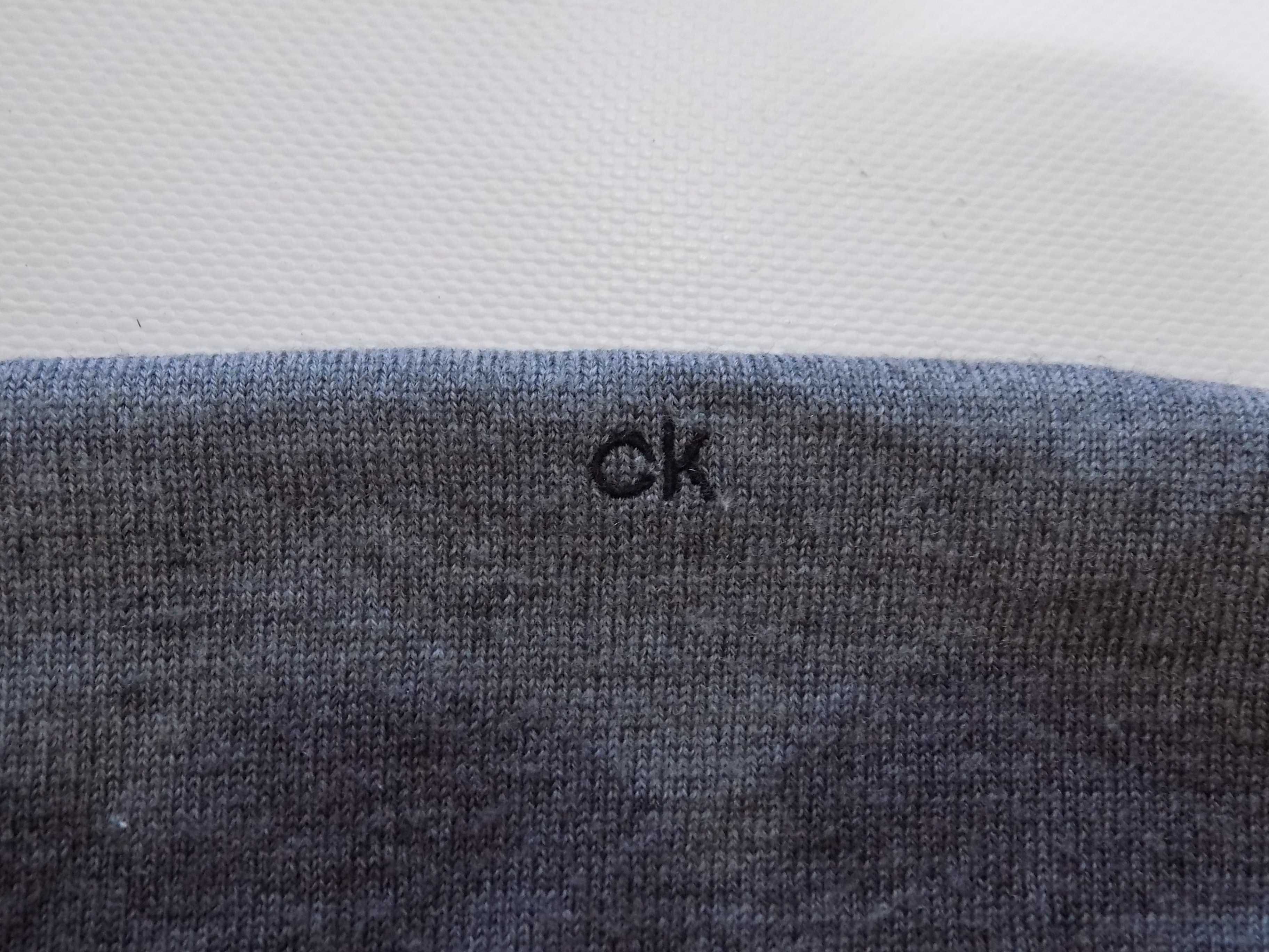 пуловер calvin klein wool блуза фанела мъжки вълнен оригинален L/XL