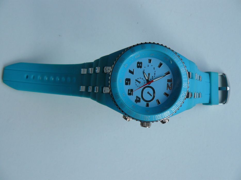 Ceas Unisex BIG Color cu mecanism quartz si curea din silicon,4 Modele