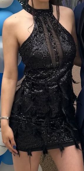 Черна официална рокля