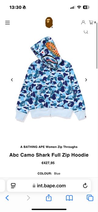 Bape Abc Camo Shark Full Zip Hoodie