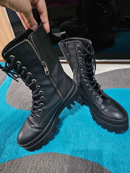 Bocanci ghete militar dama 38
