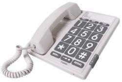 Telofon FIX cu butoane mari pentru seniori