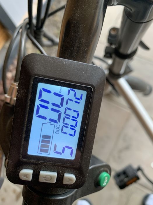 Bicicleta electrica sau asistata Nakto. Ca noua