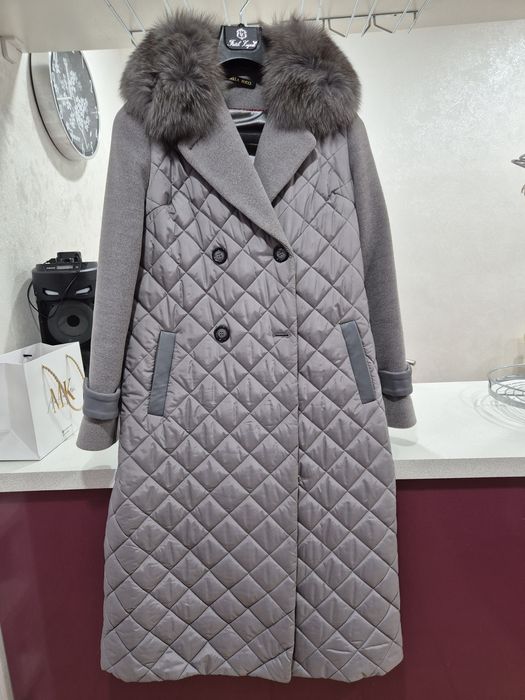 Пальто зима стеганное