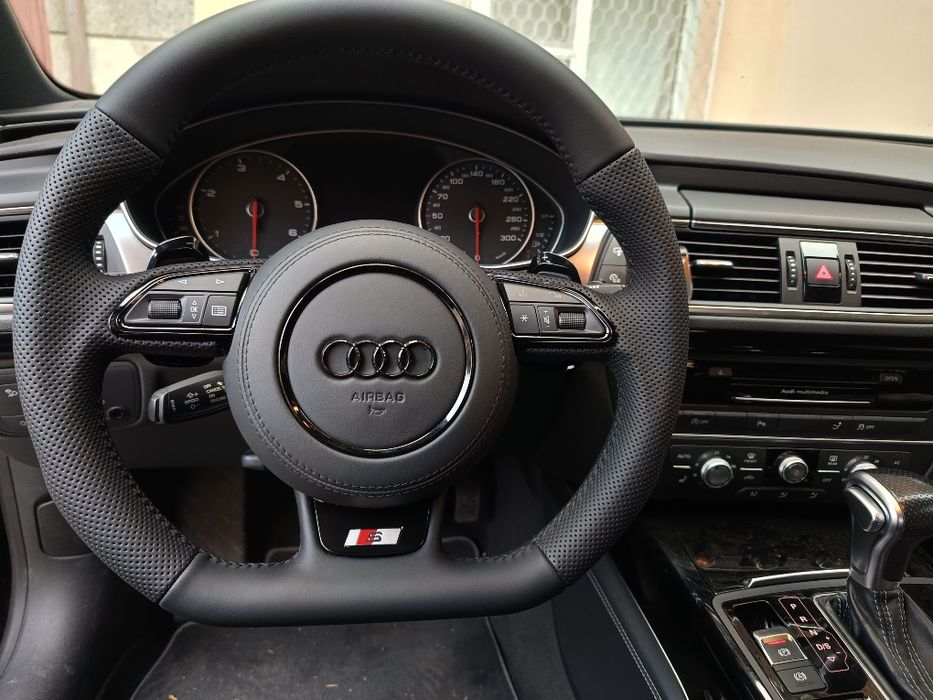 ТОП Волан S-line Audi A3 A4 A5 A6 A7 A8 Q3 Q5 Q7 комплект с Аербег