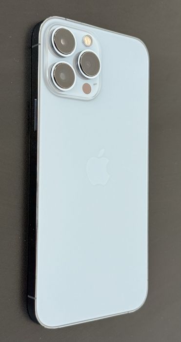 iPhone 13 Pro Max (256GB) Sierra Blue, 100% battery