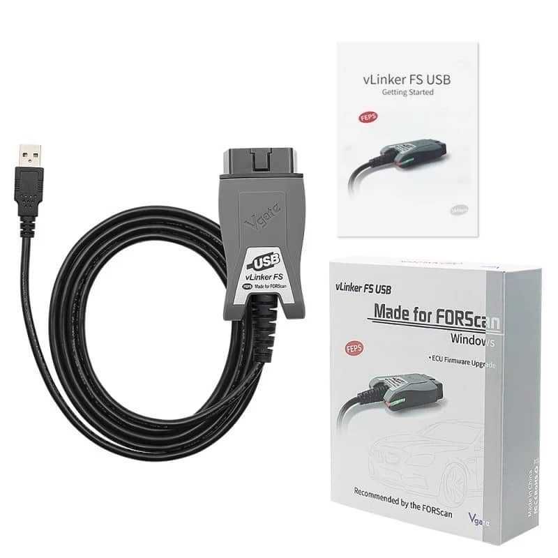 Tester diagnoza Ford Mazda vLinker vGate FS ForScan USB