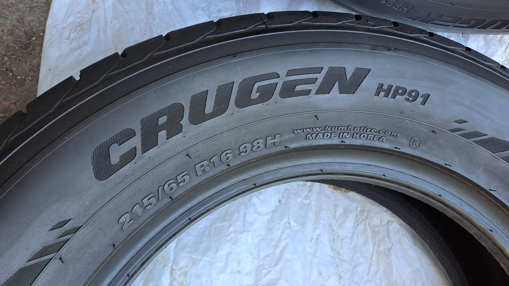 4бр. DOT 2024 Нови 215/65/16 Kumho Crugen HP91