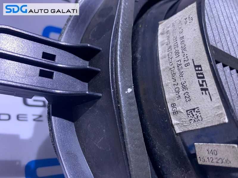 Boxa Difuzor Audio Bose Usa Portiera Stanga Dreapta Audi A4 B6 2001 - 2005 Cod 8H0035412B
