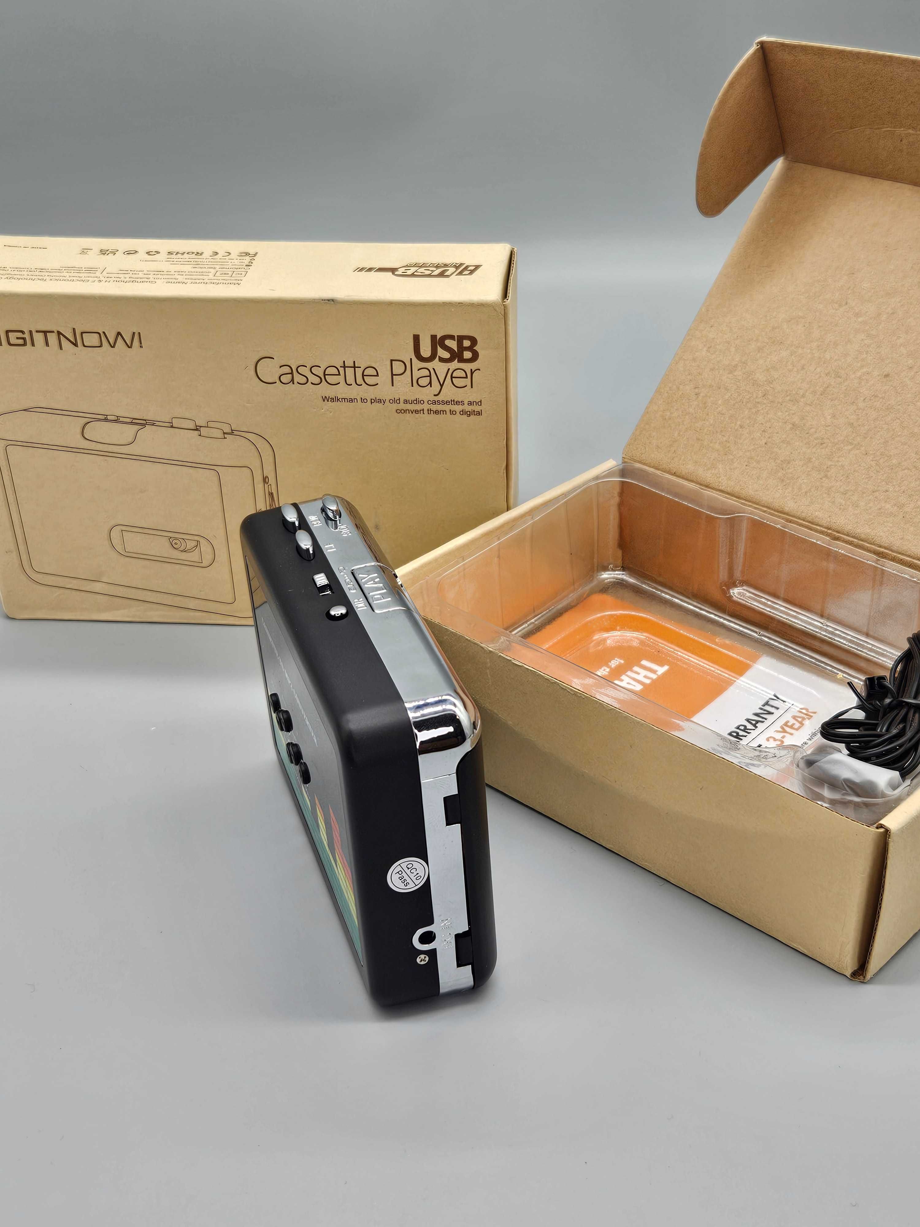 USB Касетофон DIGITNOW! – Преносим касетен плейър и MP3 конвертор