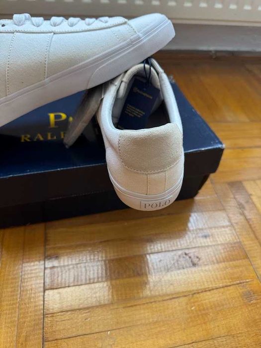 Tenisi Polo culoare alb marimea 45(originali)