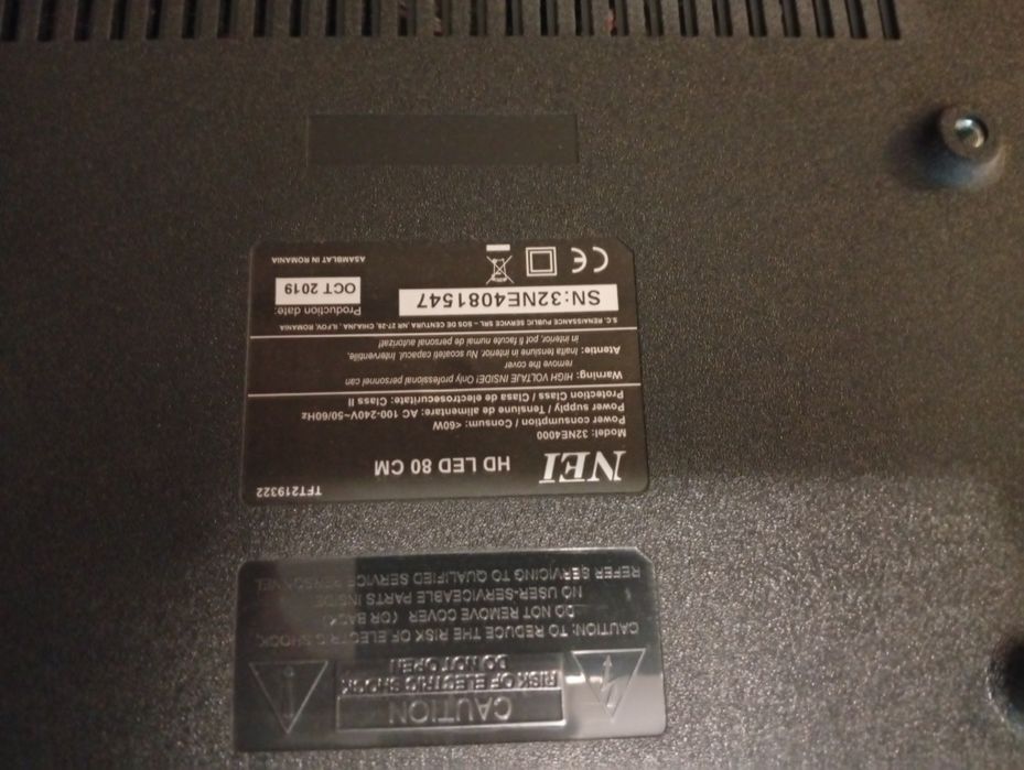 Televizoar pentru piese