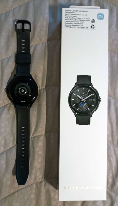 Смарт часовник Xiaomi Watch 2 Pro, LTE, Black