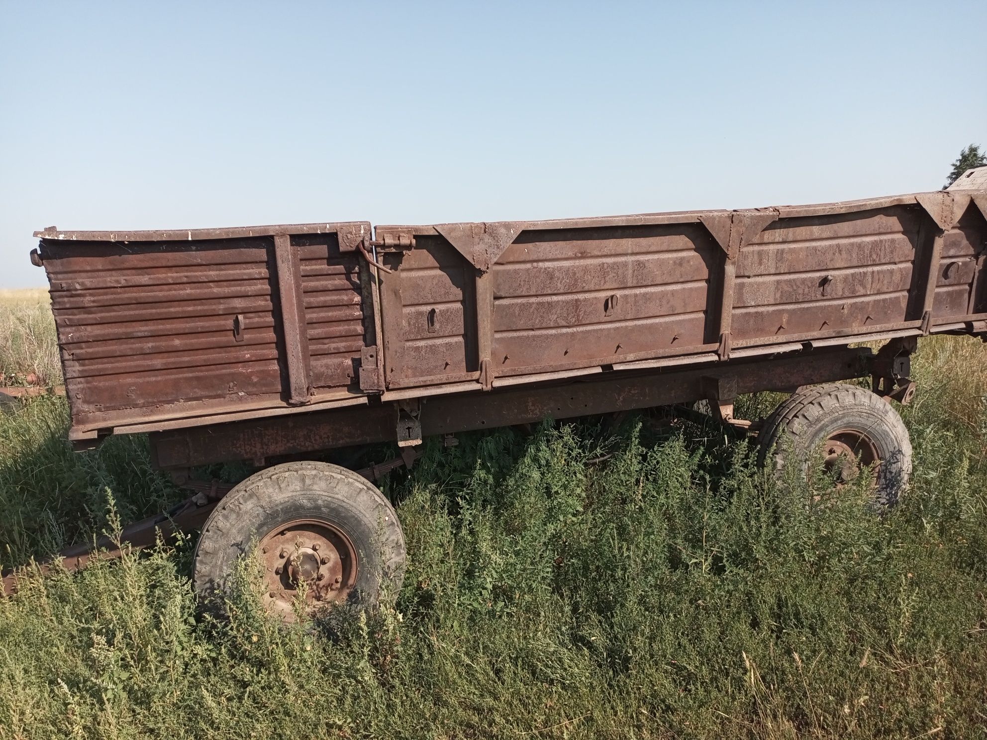 Трактор т-40 и телего птс-4