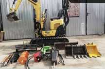 Inchiriez miniexcavator 1 tona