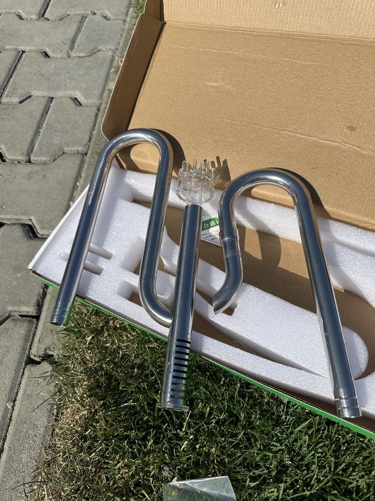 Lily pipe/ in-out acvariu inox / skimmer