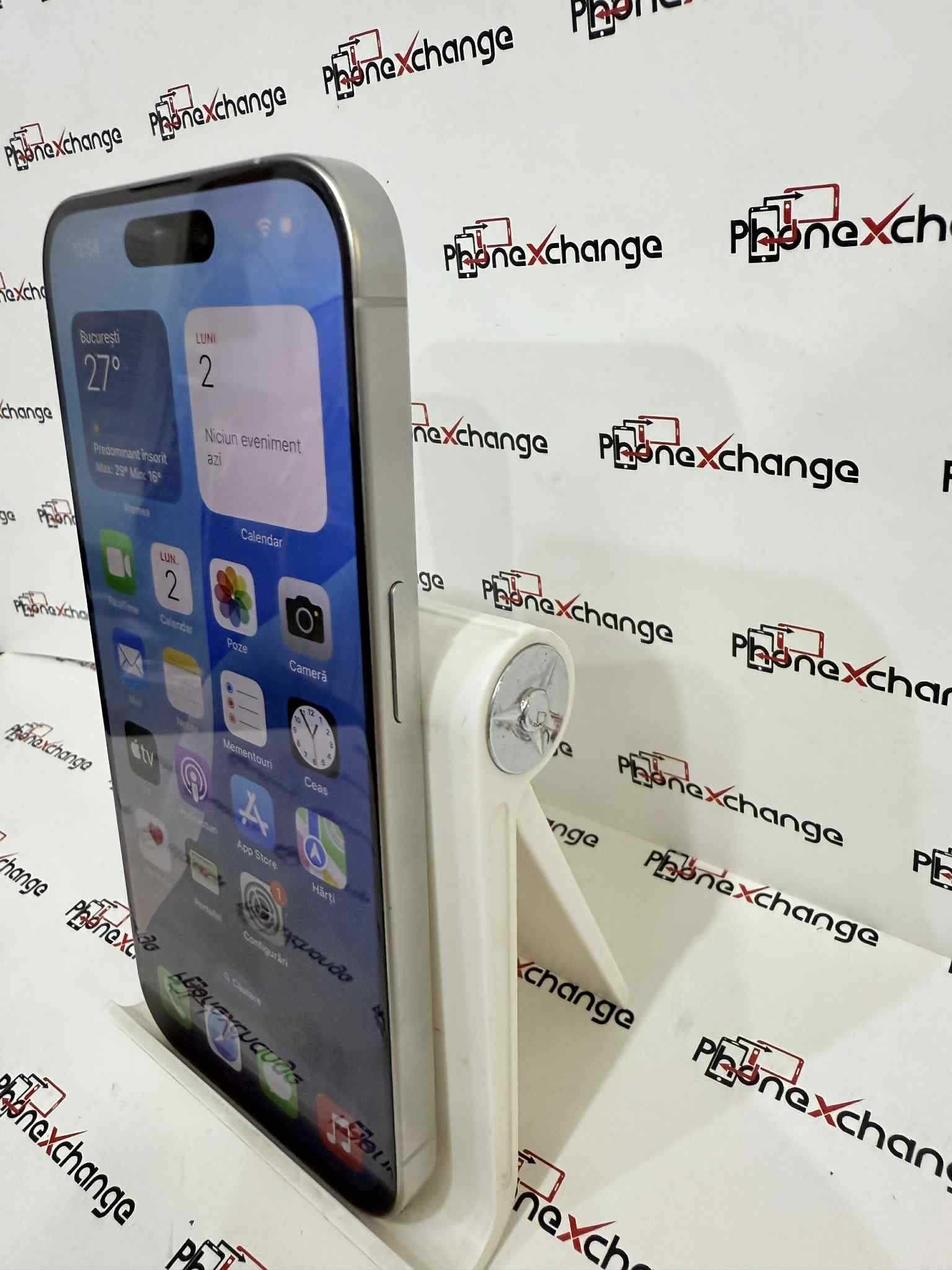 iPhone 15 Pro White Neverlocked 256GB