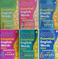 Доставка. 4000 Essential English words 1, 2, 3, 4, 5, 6