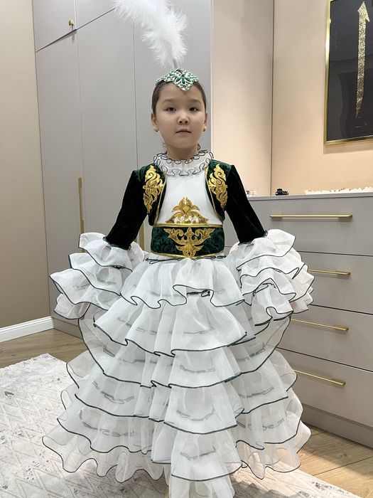 казахское платье детское