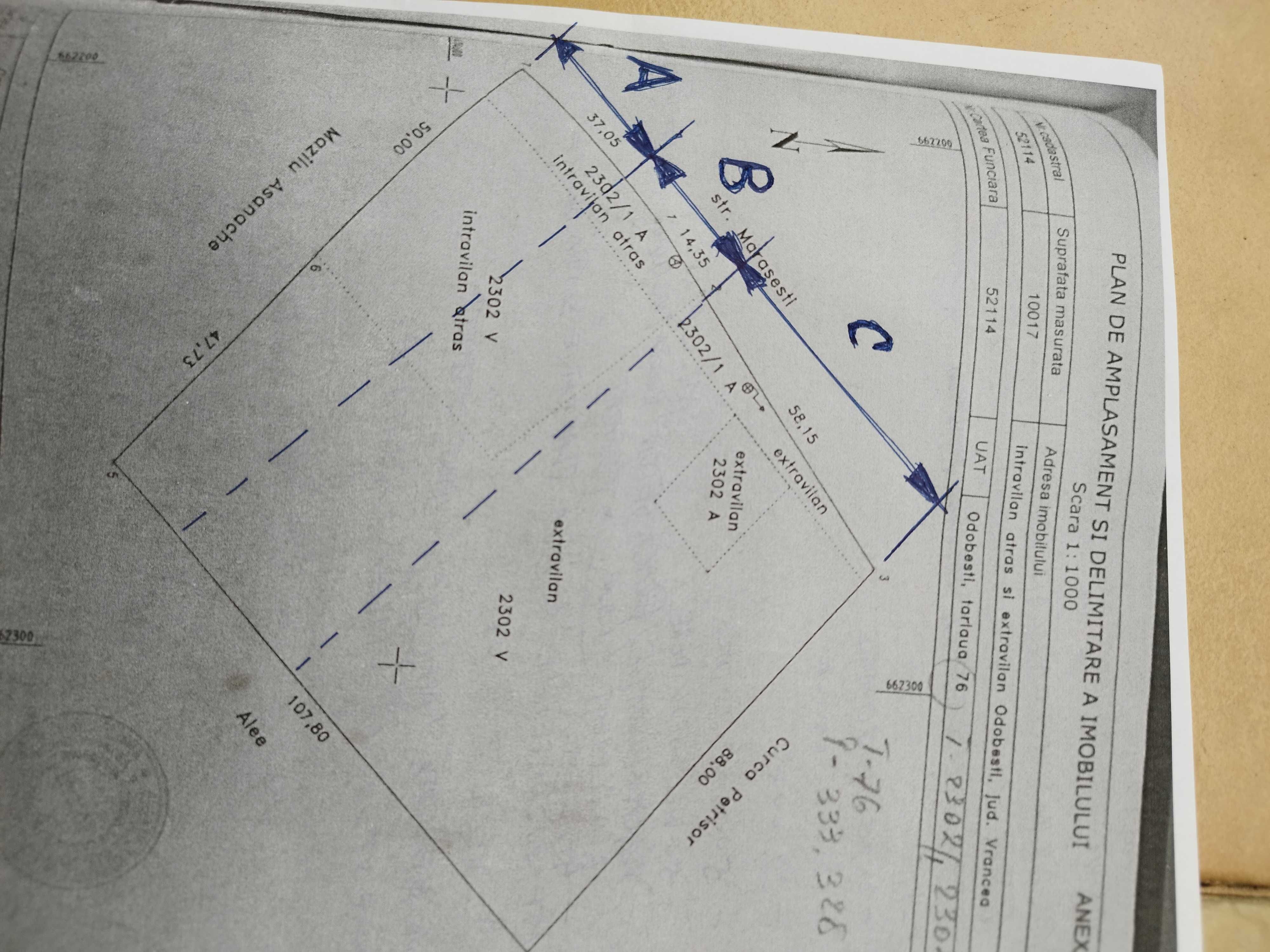 Loturi vie teren pentru casa in Odobesti, Vrancea