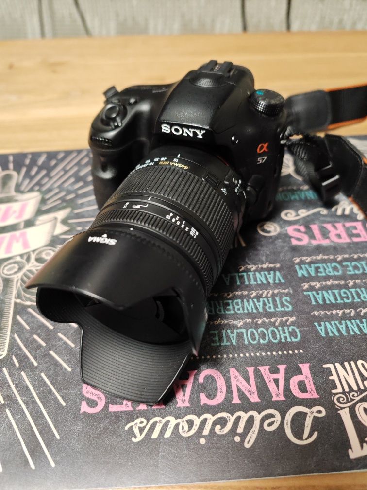 Фотоаппарат SONY A57 с KITовым 18-55 объективом