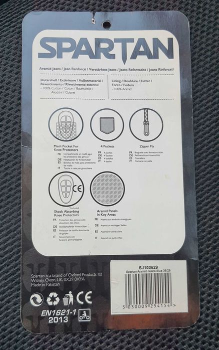 Jeans moto Spartan Oxford 52