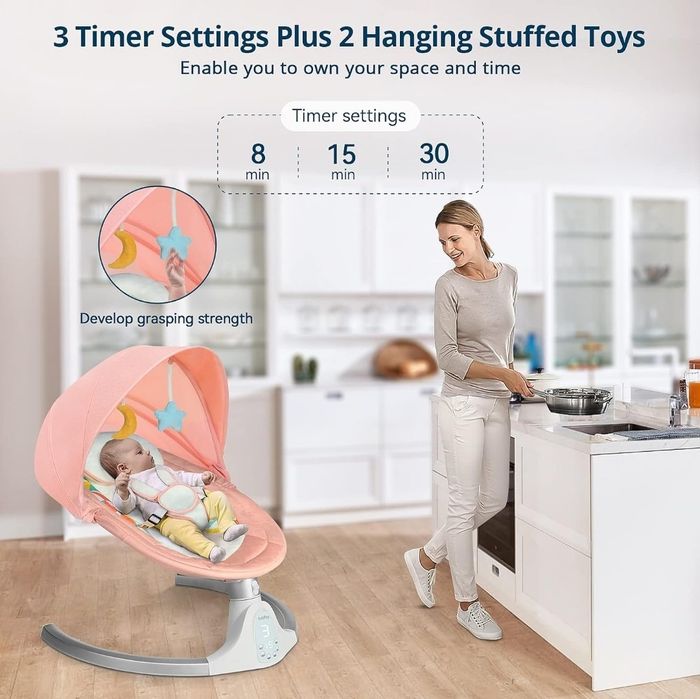 Електрическа бебешка люлка