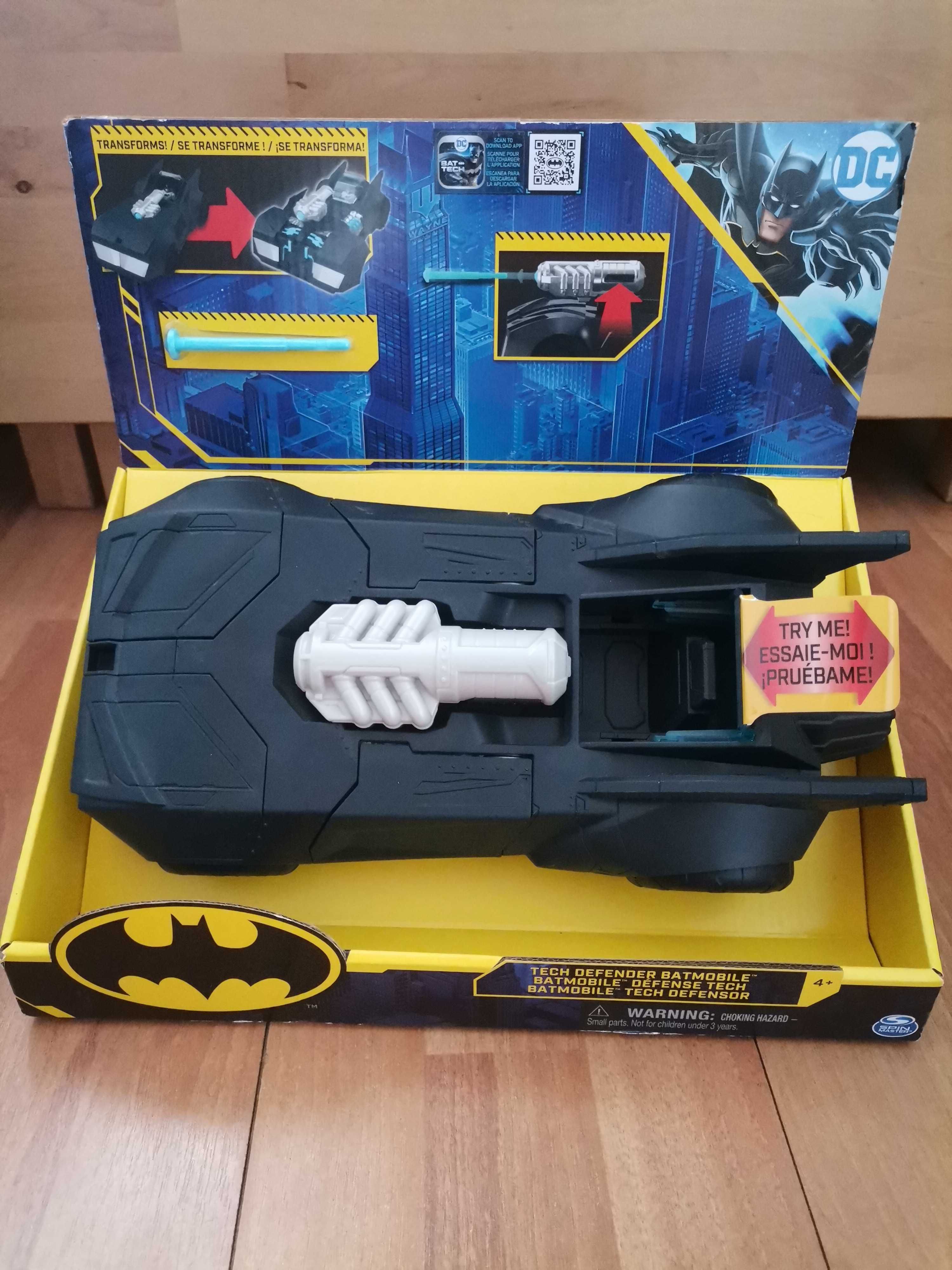 Mașina de transformare Batman Tech Defender batmobil