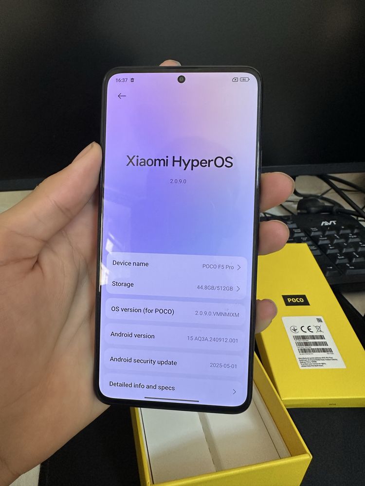 Poco f5 pro 12/512gb