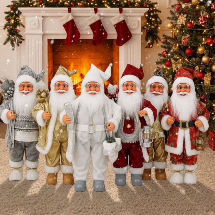 Декоративни фигури Дядо Коледа – Ръчна изработка Различни размери (50