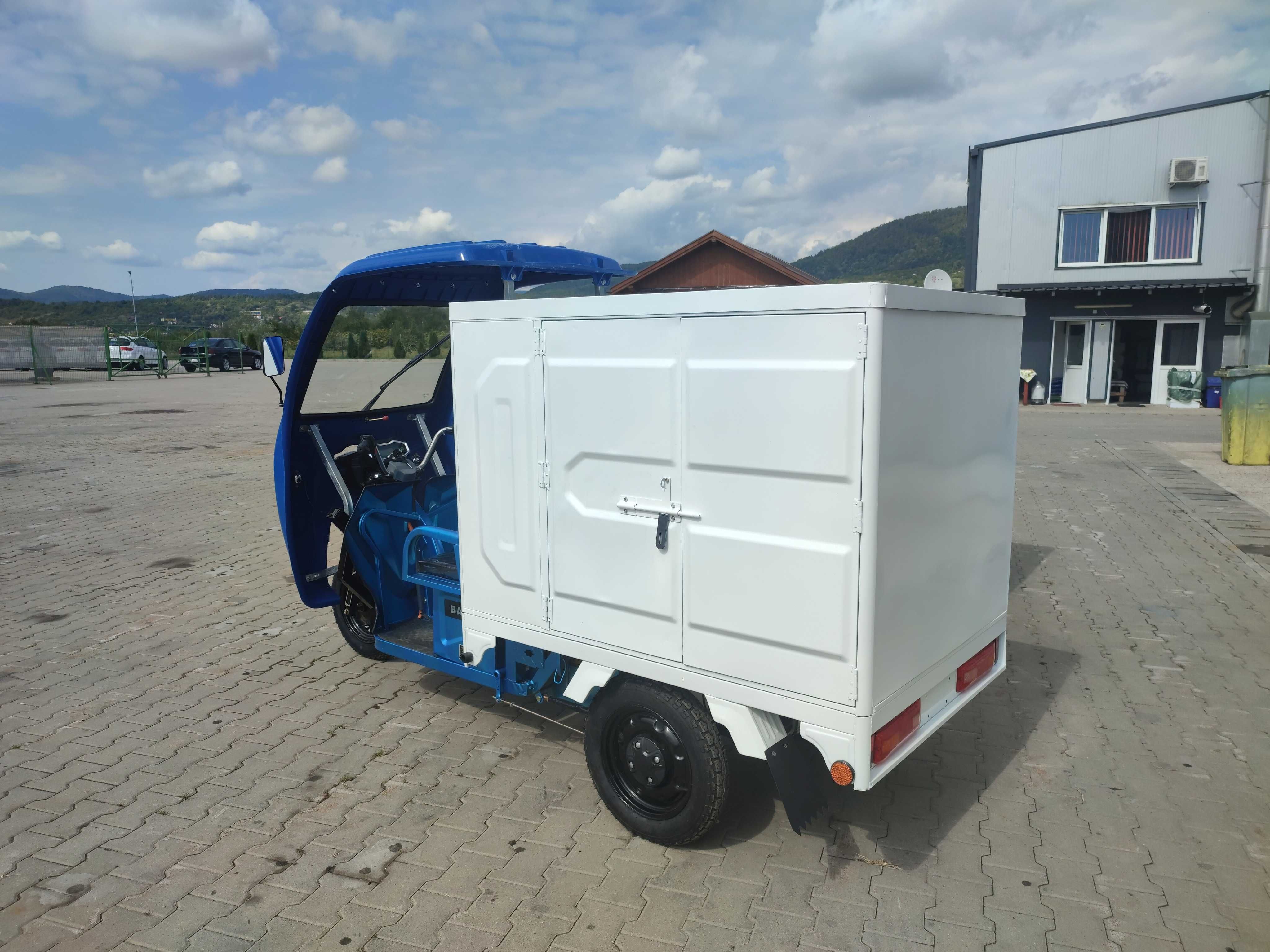 Triciclu electric Baisan Cargo Plus motor 1800 de W nou