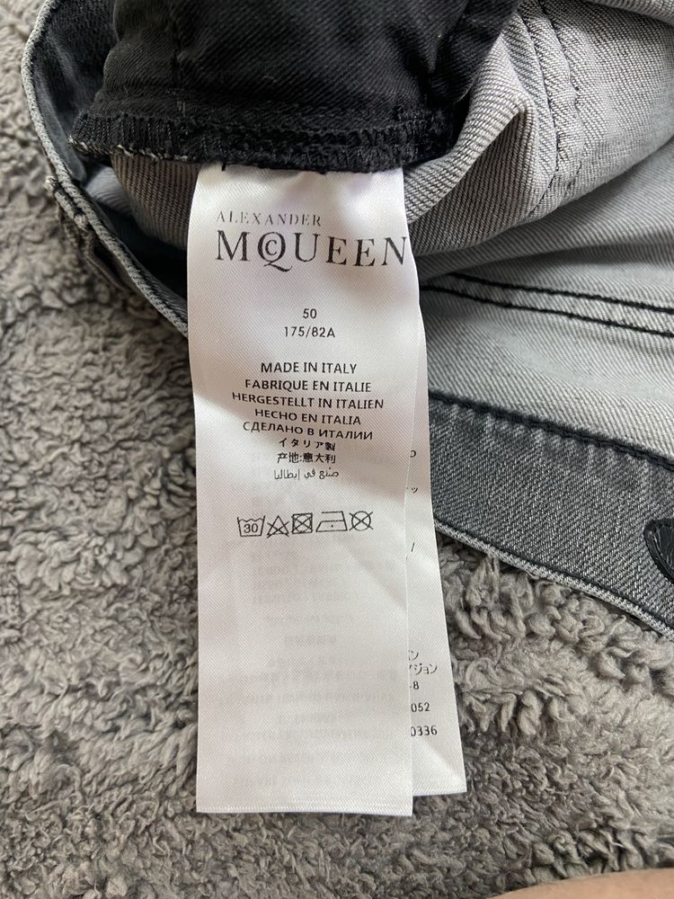 Джинсы Alexander McQueen