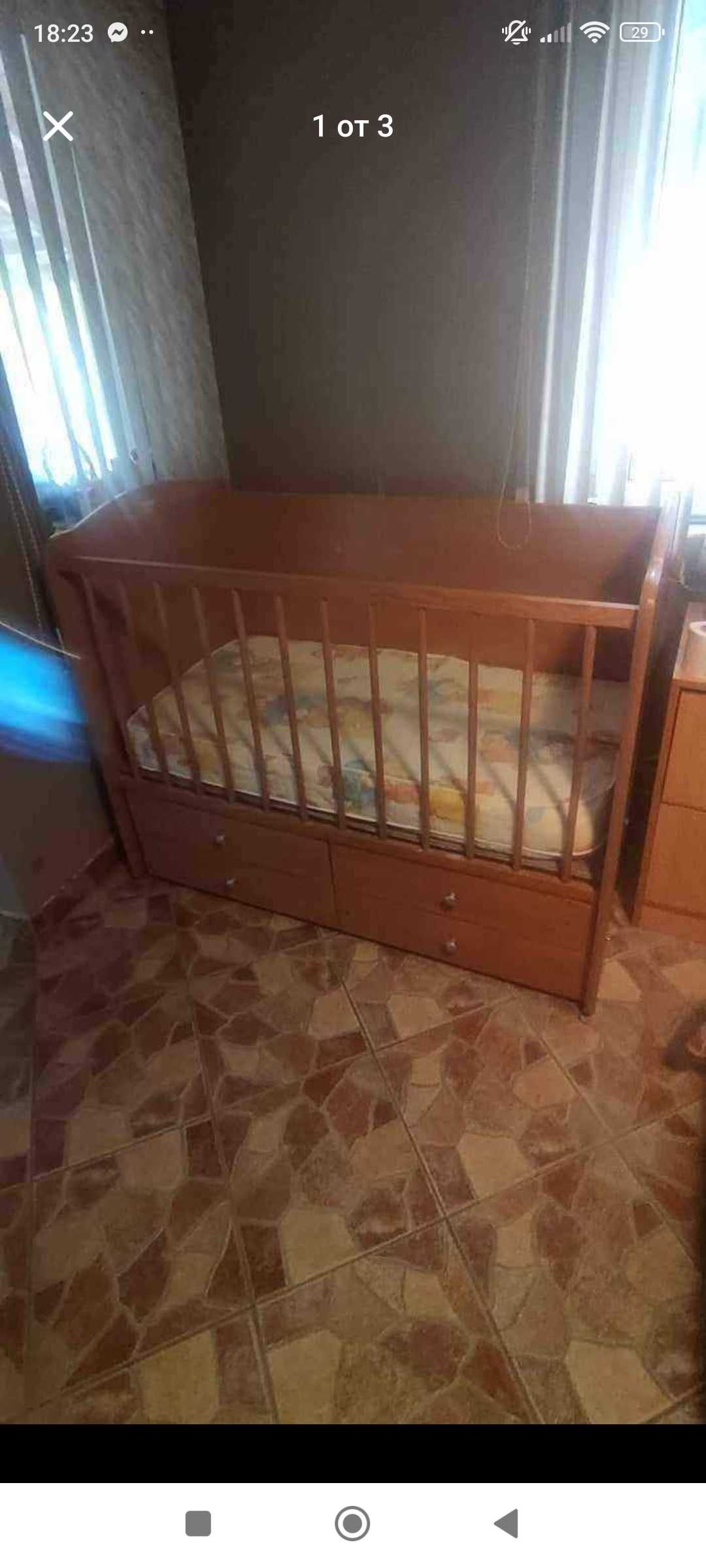 Детско легло Bertoni
